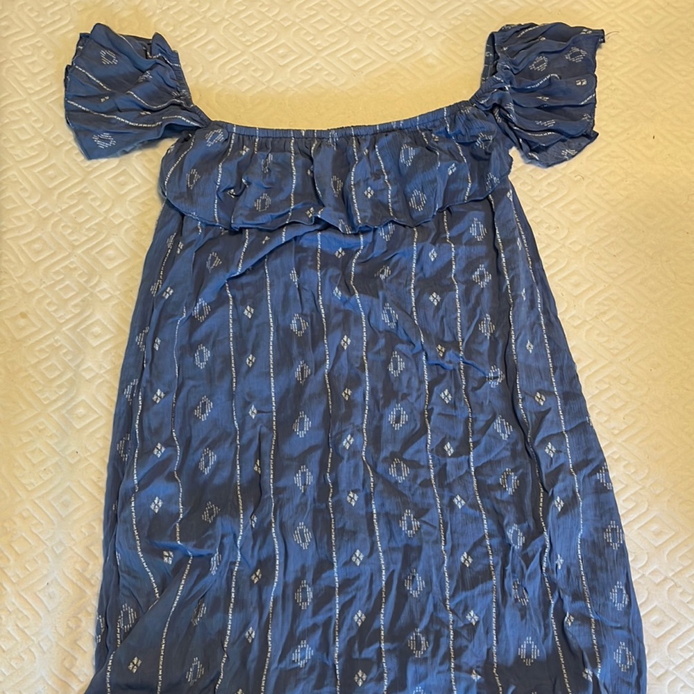 Bohemian off shoulder dress Size Small